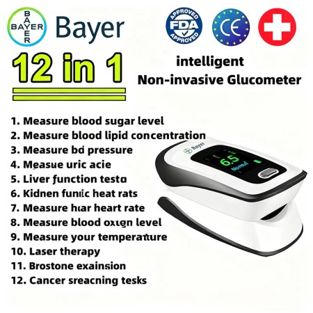 12 in 1 - The latest non-invasive smart blood glucose meter from Bayer